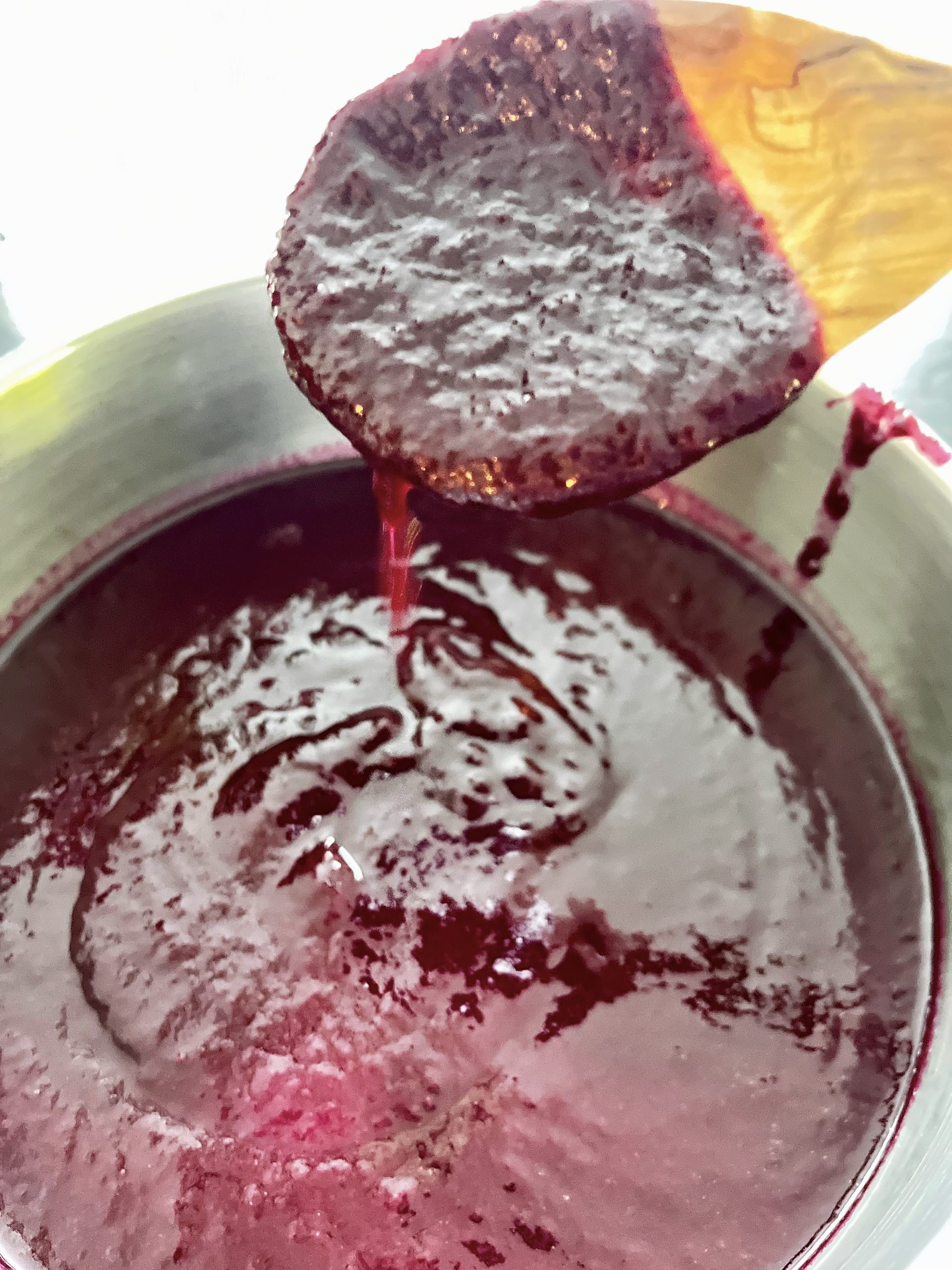 Concord Grape Jam Recipe: the jam is ready to be canned!