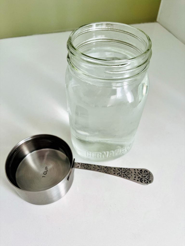 water for pickling brine - per 1L jar