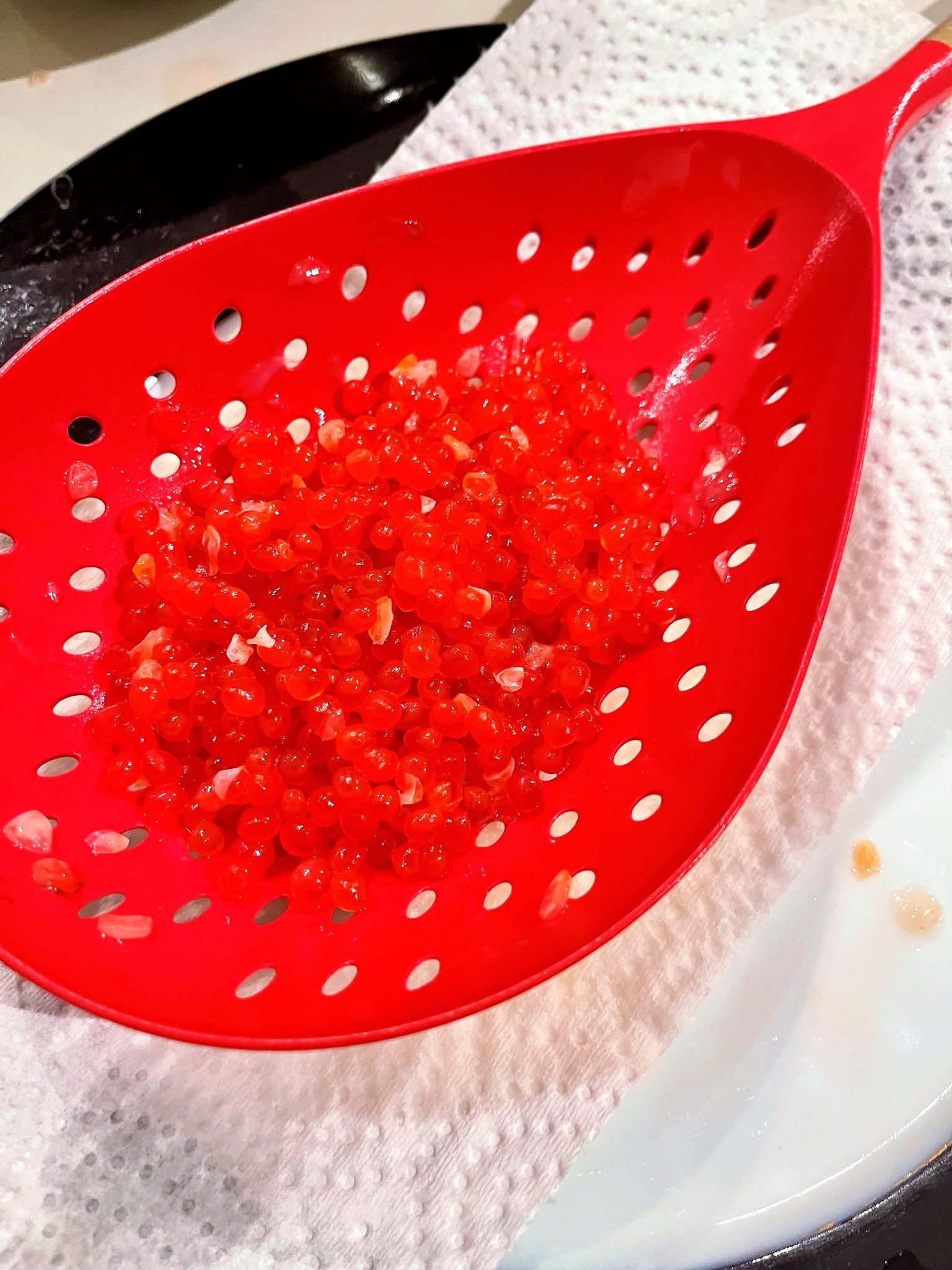 How To SaltCure Salmon Roe And Make Ikura Caviar