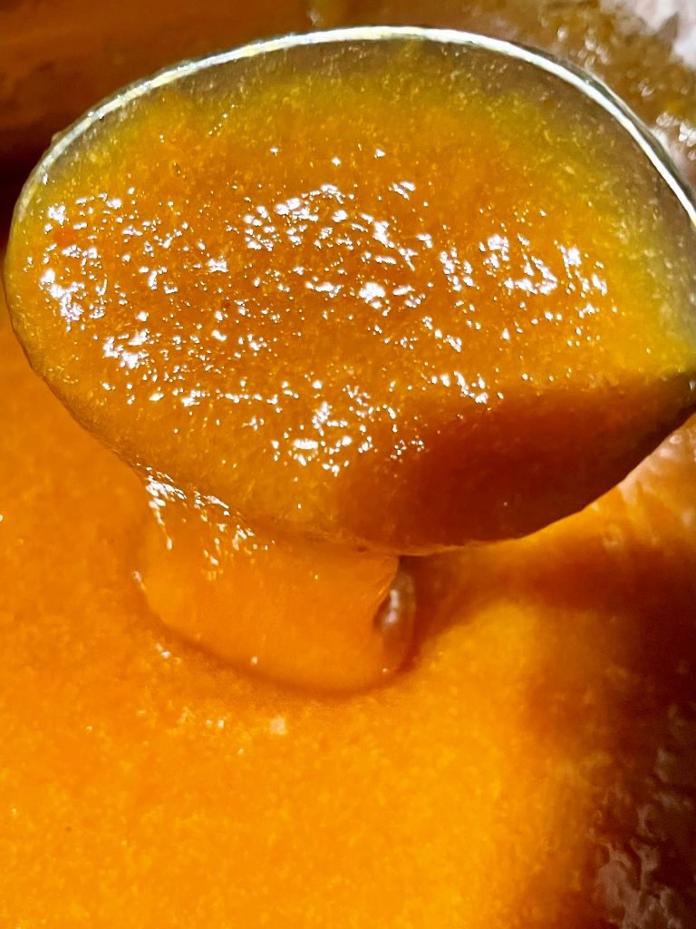 check your orange marmalade for consistency