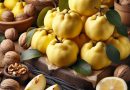 yellow Turkish quince jam ingredients - ai art