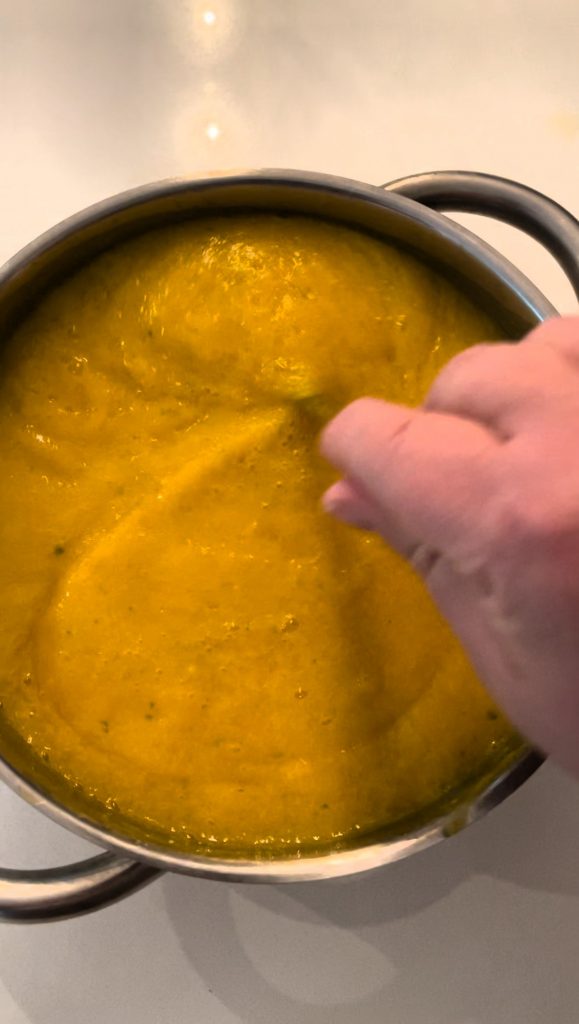To cook, pour jalapeno mango jam mixture into a suitably sized pot