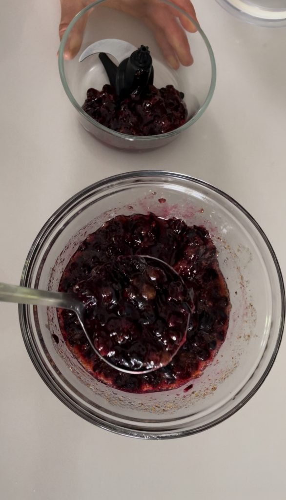 crush berries before cooking jam