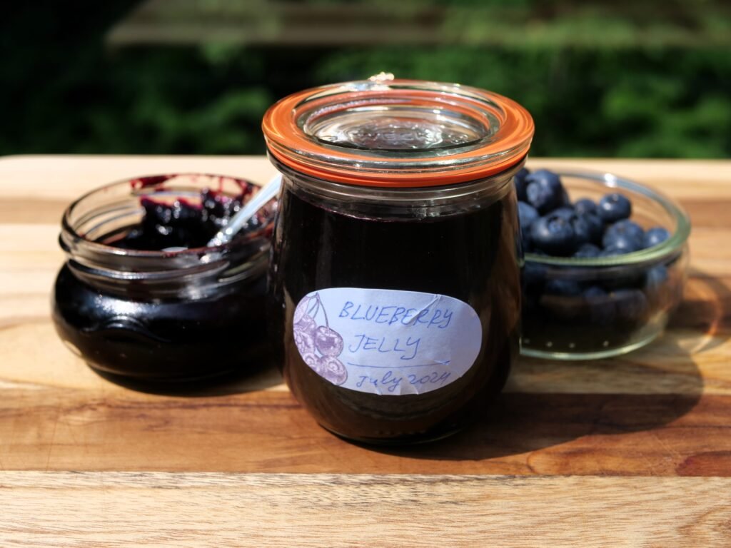 blueberry jelly: enjoy!