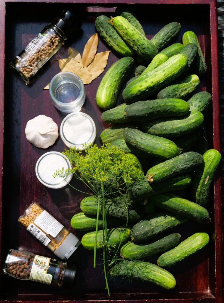 pickled cucumbers recipe ingredients