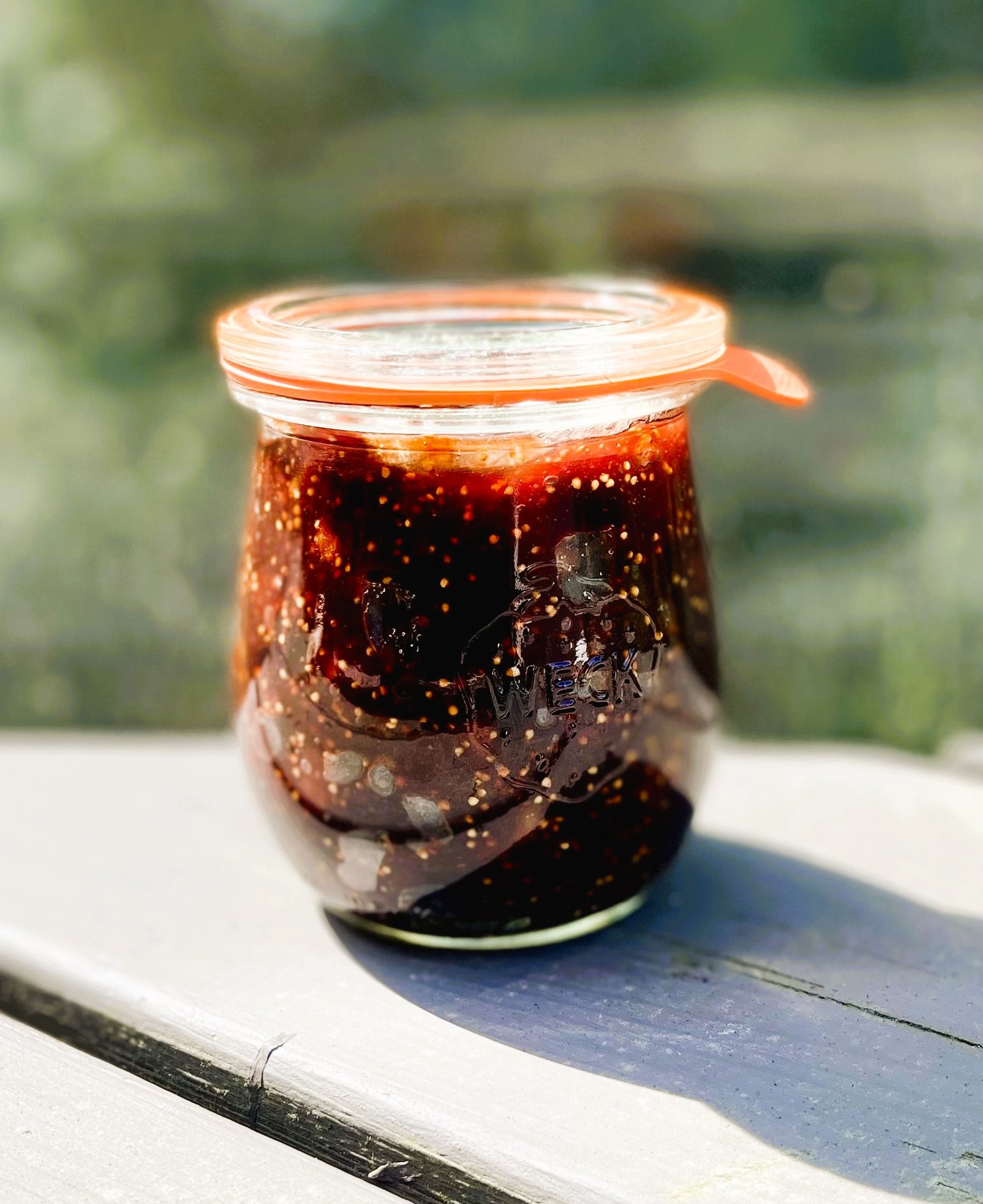 Small Batch Fig Jam Recipe With Red Wine, Balsamic And Walnuts