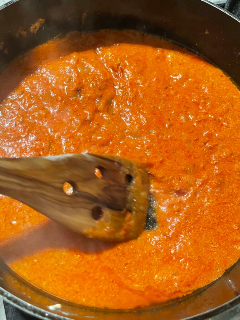 tomato sauce needs to be thick