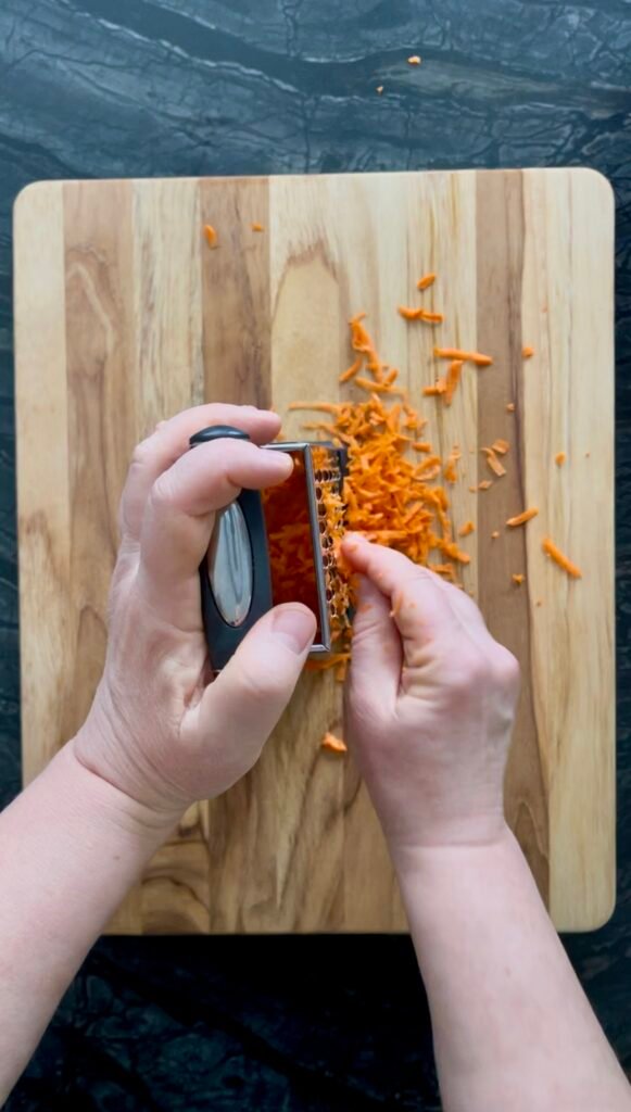 the large hole grater we used to grate carrots