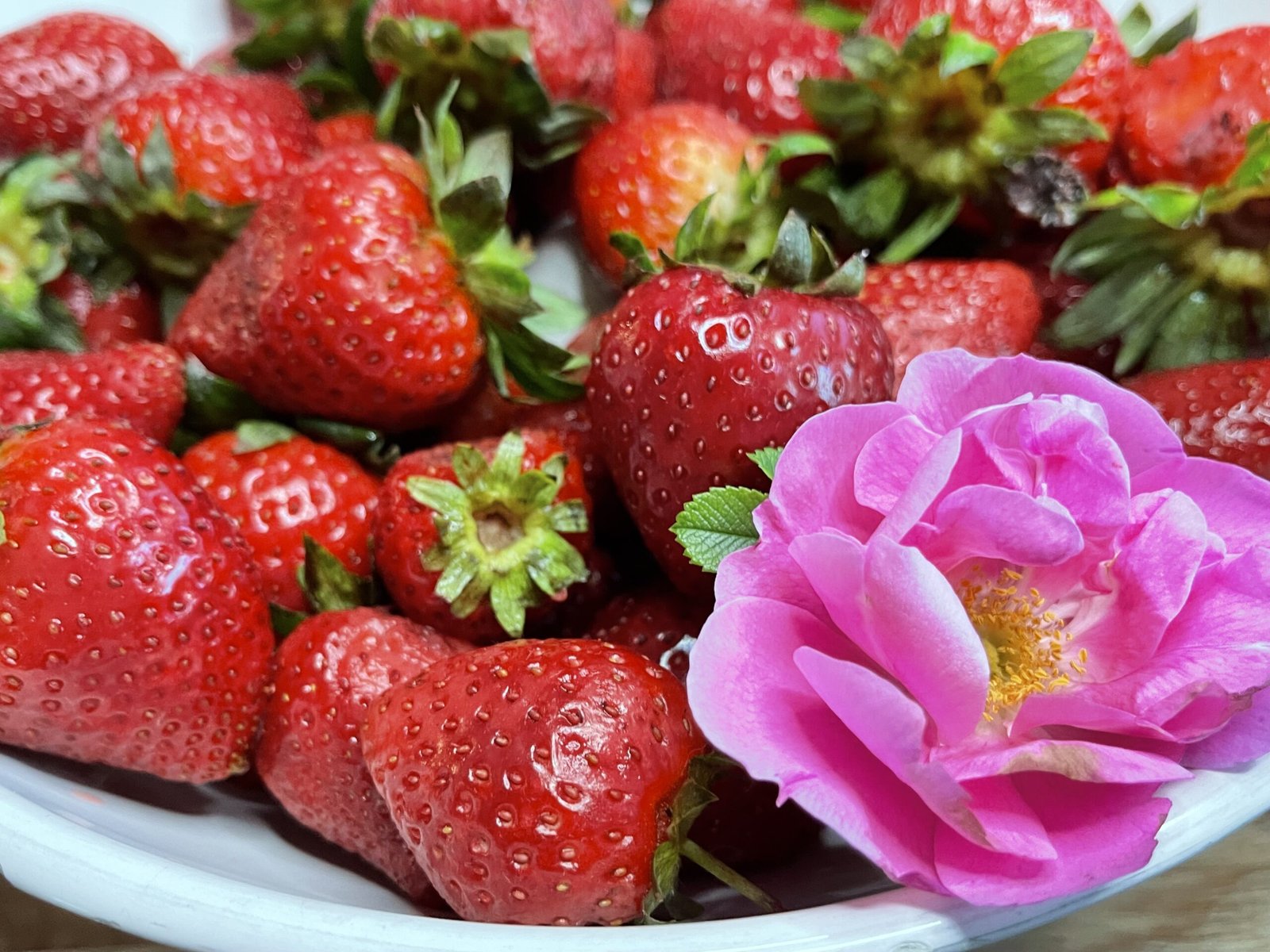 Strawberry and Rose Petal Jam: French Confiture Made Easy