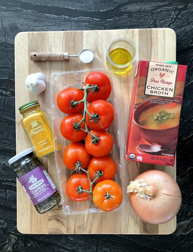 ingredients used in the tomato soup recipe
