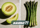 Honeydew Melon and Asparagus have similar acidity