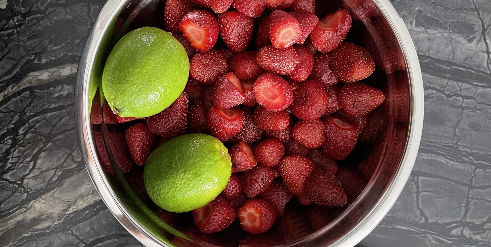 Strawberry Lime Jam with Vanilla