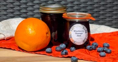 Blueberry Orange Jam Canning Recipe